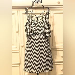Chevron Pattern Dress